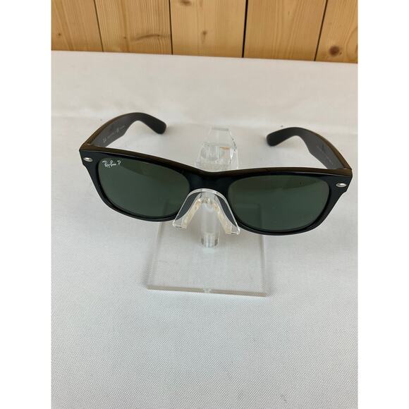 Pre-Owned Ray Ban RB 2132 New Wayfarer Sunglasses-Black - Picture 1 of 8